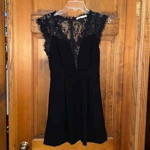 BCBG: Black mini dress